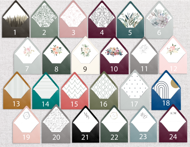 Envelope Liners